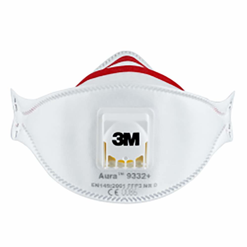 3m Auru Particulate Respirator Ffp3 Valved 9332+