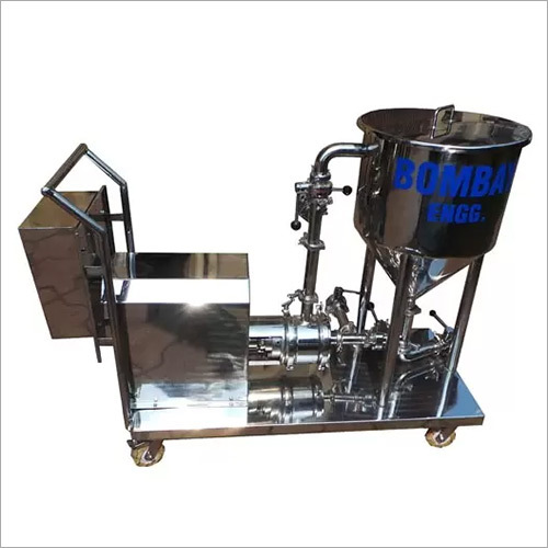 Inline Homogenisers - Stainless Steel, Model BEW-50, 1.5 Kw Power, 050 Ltrs Capacity, 1400 & 2800 RPM