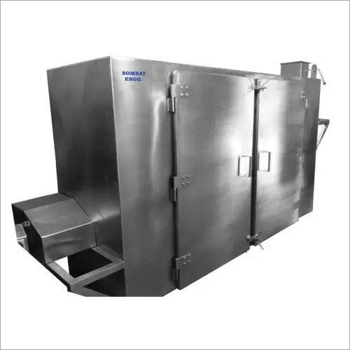 Tray Dryer - 100 kg Capacity, Stainless Steel, Floor-Mounted, Temperature & Timer Control, Low Noise, Adjustable Trays, Energy Efficient