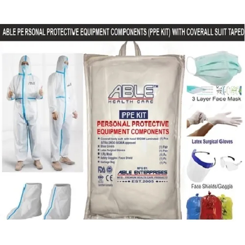 90 Gsm Laminated Personal Protective Equipment - Color: White