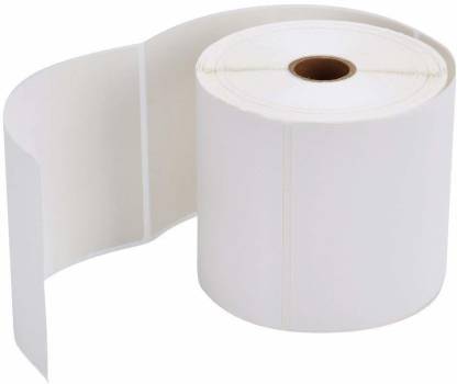 White 100 By 150 Direct Thermal Barcode Labels