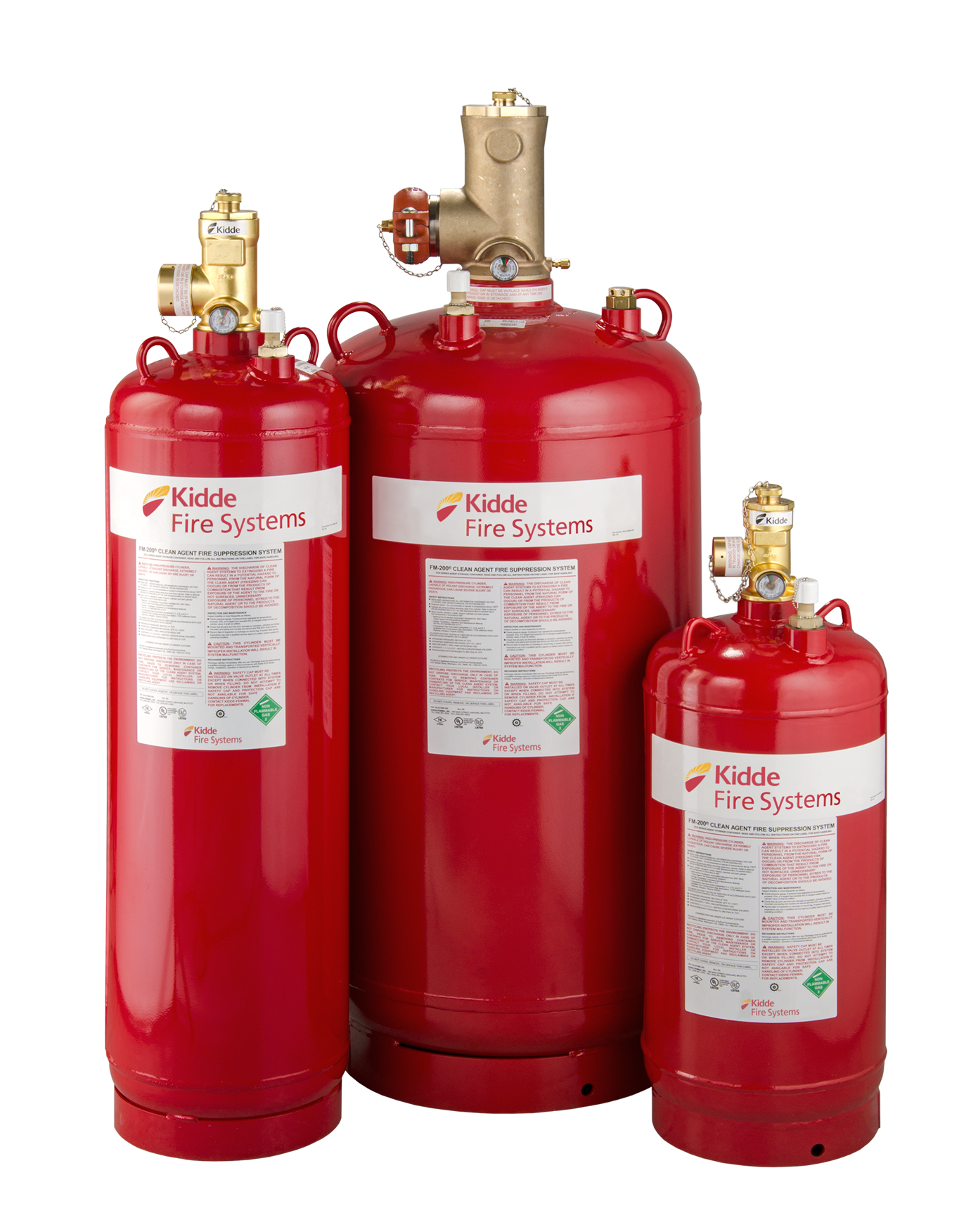 Pre Engineered Fire Suppression Systems - Color: Red