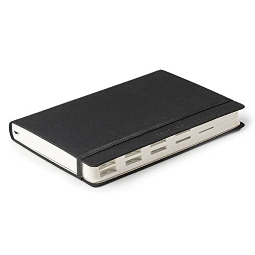 Mahavir Fabrica Diary 2022 - Premium Linen A5 Size, 432 Pages One Day Per Page Layout, Satin Ribbon Bookmark, Elastic Band Closure, Environmentally Friendly Acid-free Paper