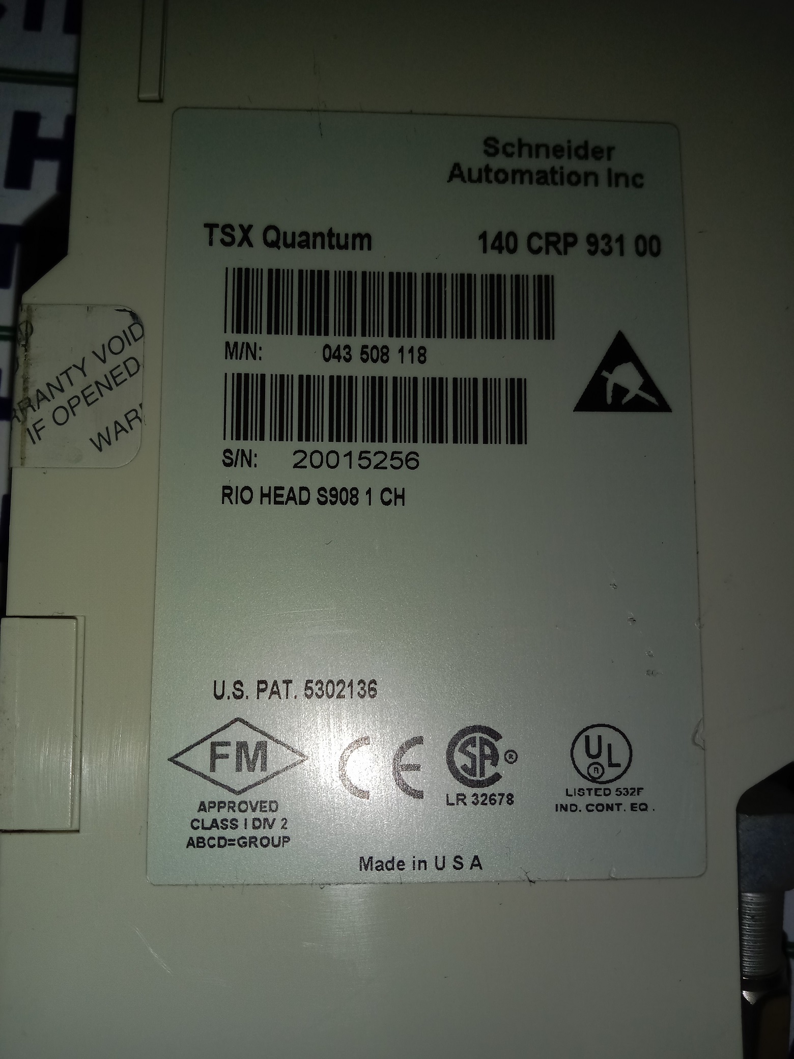 Schenider Adapt Module 140 Crp 931 00
