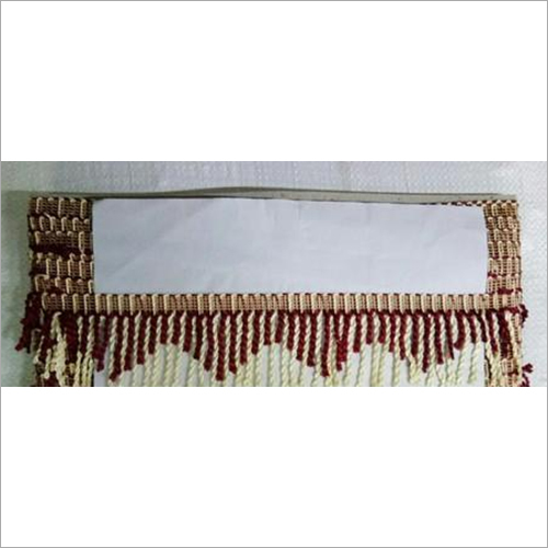 25 मीटर टेम्पल वैल ज़ालर फैंसी कर्टन लेस की लंबाई: आवश्यकता के अनुसार मीटर (एम)