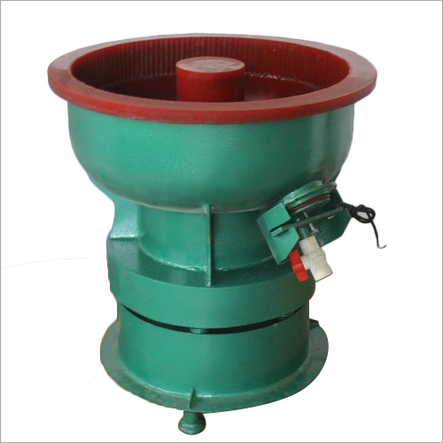 Semi-Automatic Vibratory Finishing Machine - Color: Green
