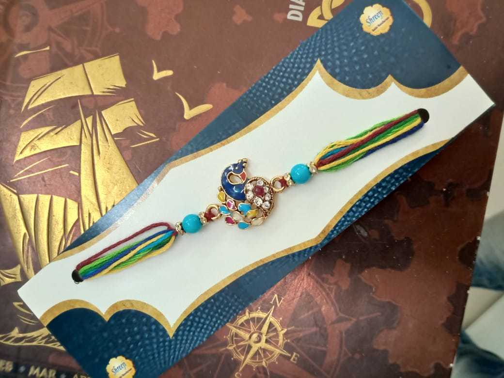 Fancy Card Perking Rakhi