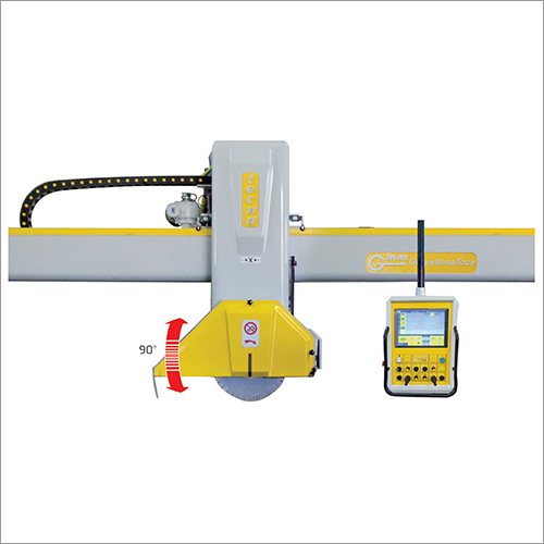White Cnc Automatic Electronic Bridge Sawing Machine