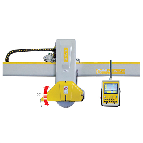 White Automatic Electronic Bridge Sawing Machine