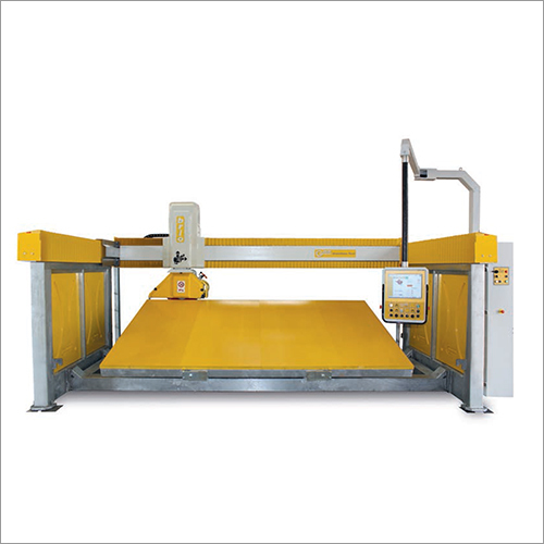 White Monoblock Cnc 5 Axis Sawing Machine