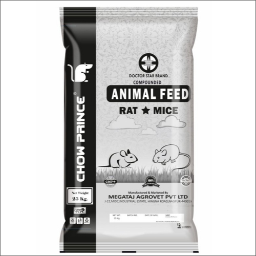 20 kg Rat Feeds - Bulk Lab Animal BOPP Laminated Bag, 6 Month Shelf Life, 11% Moisture Content, Suitable for Rat Feeding