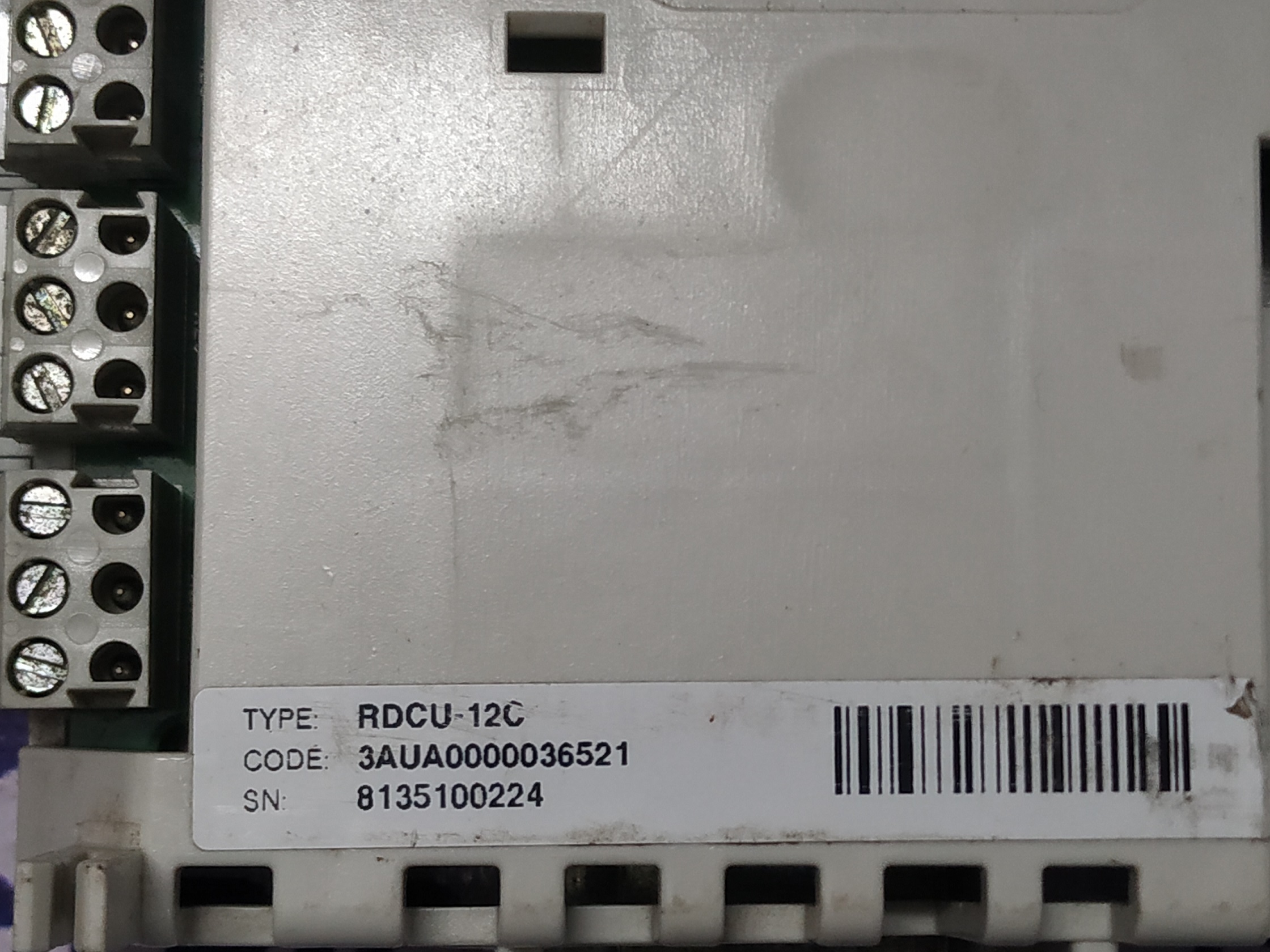 Abb Drive Control Unit Rdcu-12c