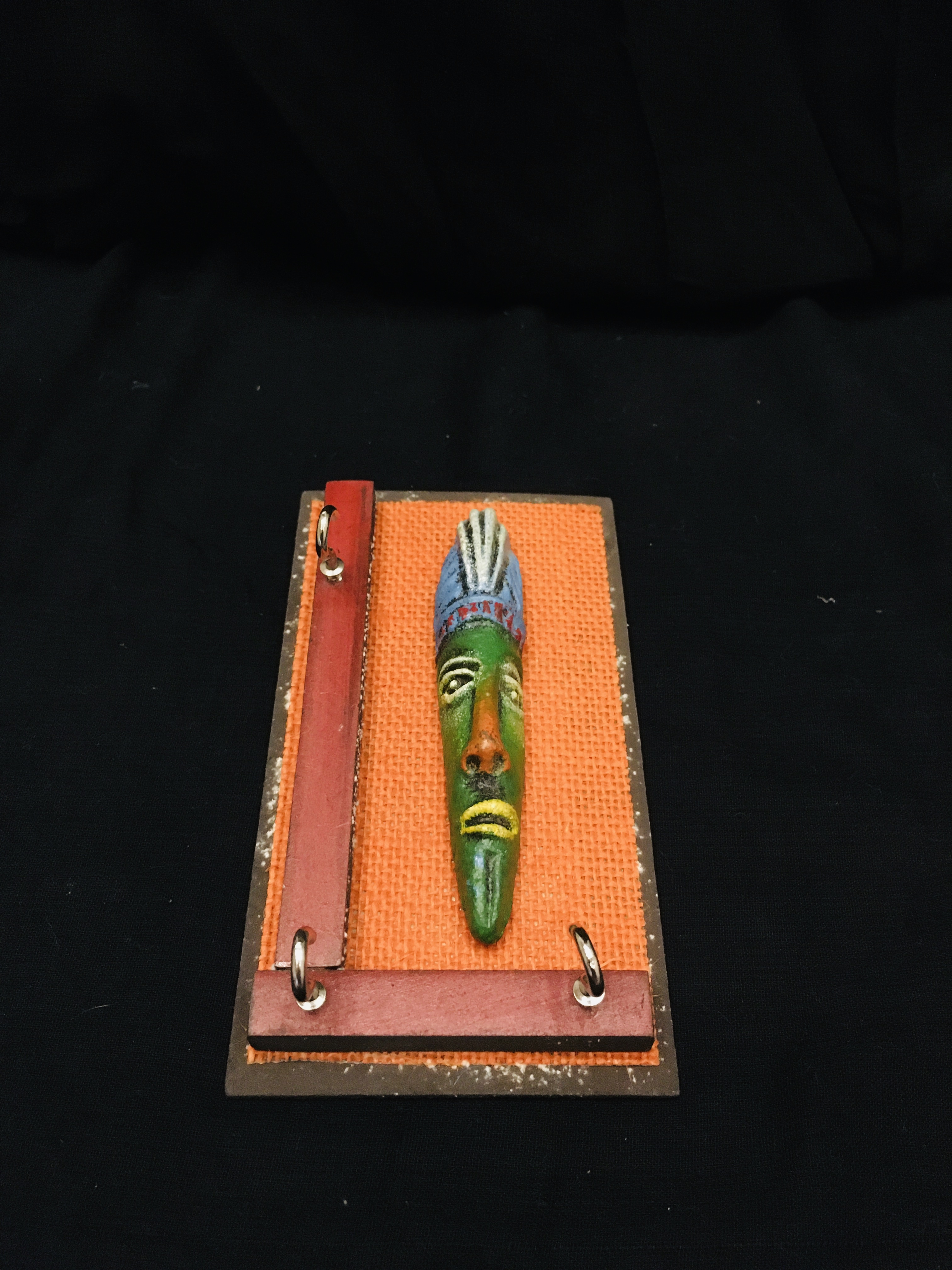 Key Stand Wall Hanging 4 Inch - Handmade Natural Material | Eco-friendly Stylish Home Dã©cor With Picture Display Function