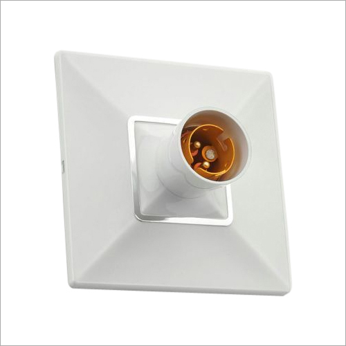 White Silver Line Modular Bulb Holder