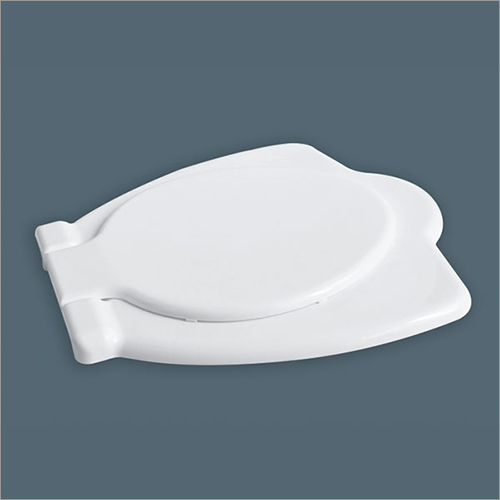Toilet Seat Cover - Plastic Material, Floor Mounted Installation, White Color | Durable Design For Long-lasting Performance
