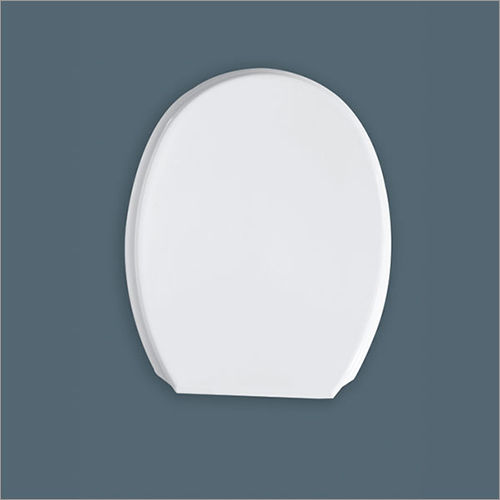Front Toilet Seat Cover - Plastic Material, Floor Mounted Installation | White Color, Durable And Long-lasting Design