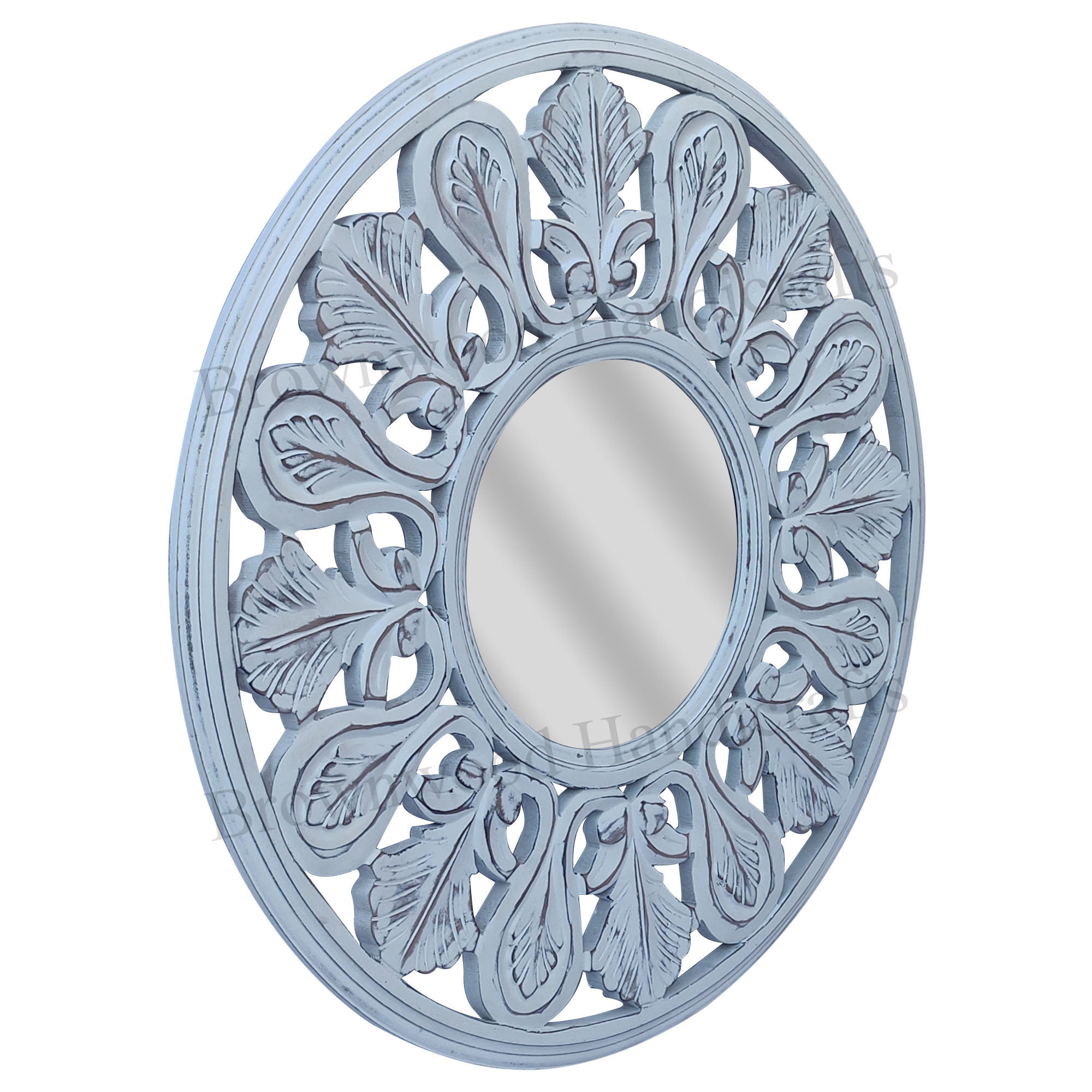 Mdf Carved Mirror Frame Size: 24 X 24 Inch