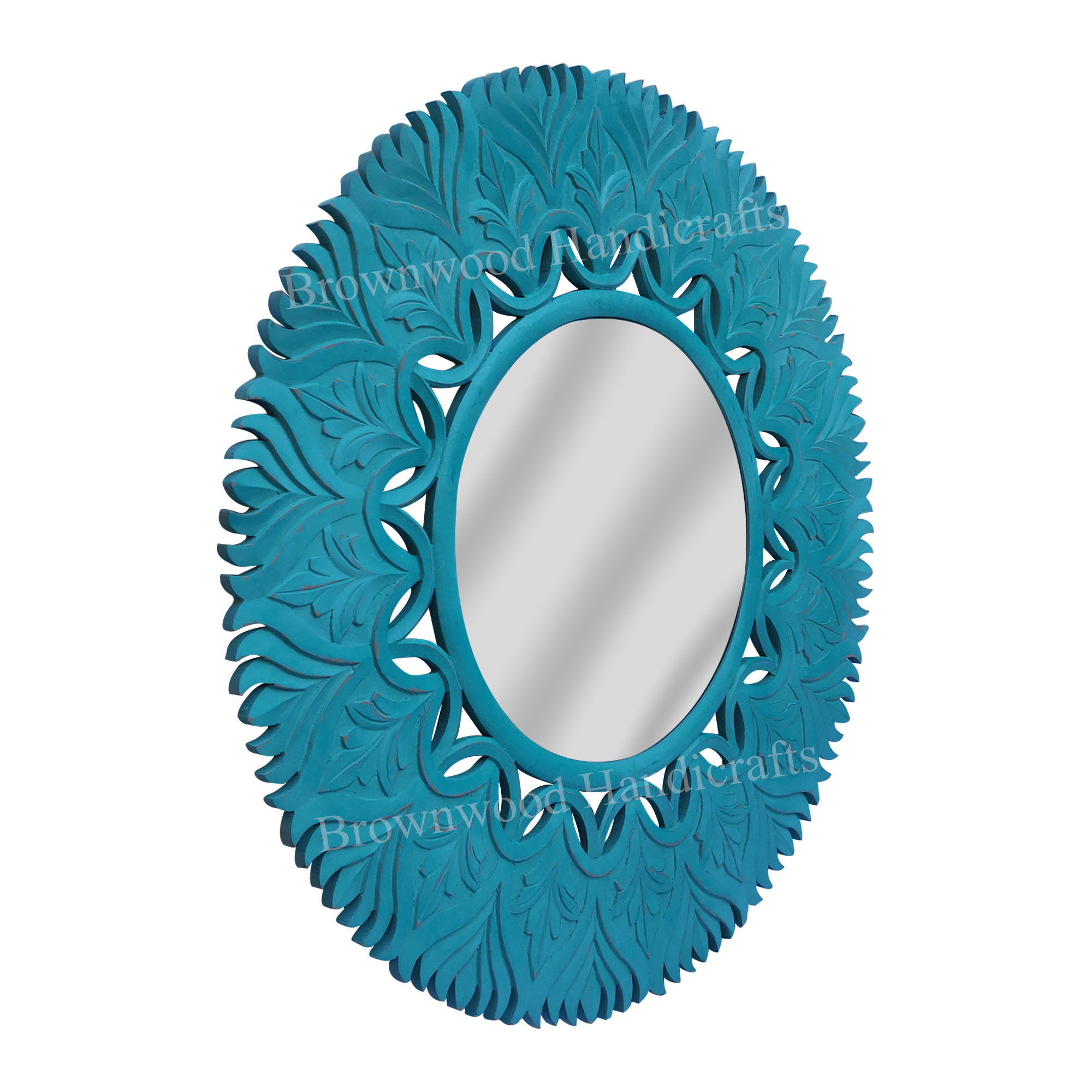 Wood Mdf Carved Mirror Frame