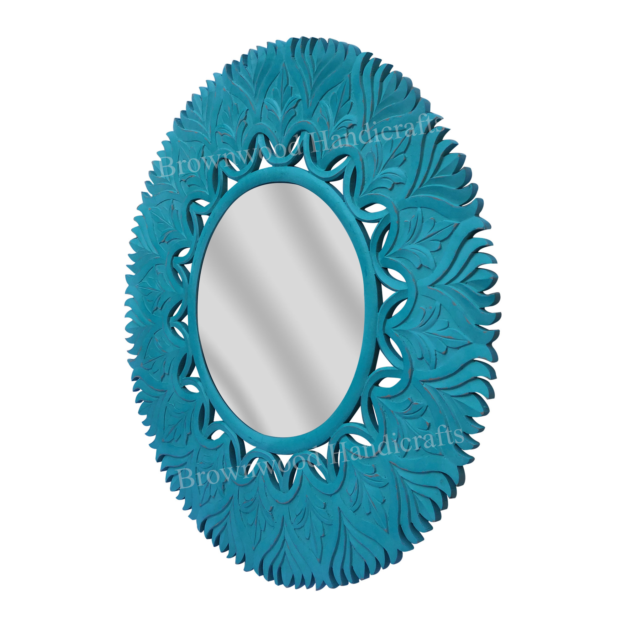 Wood Mdf Carved Mirror Frame