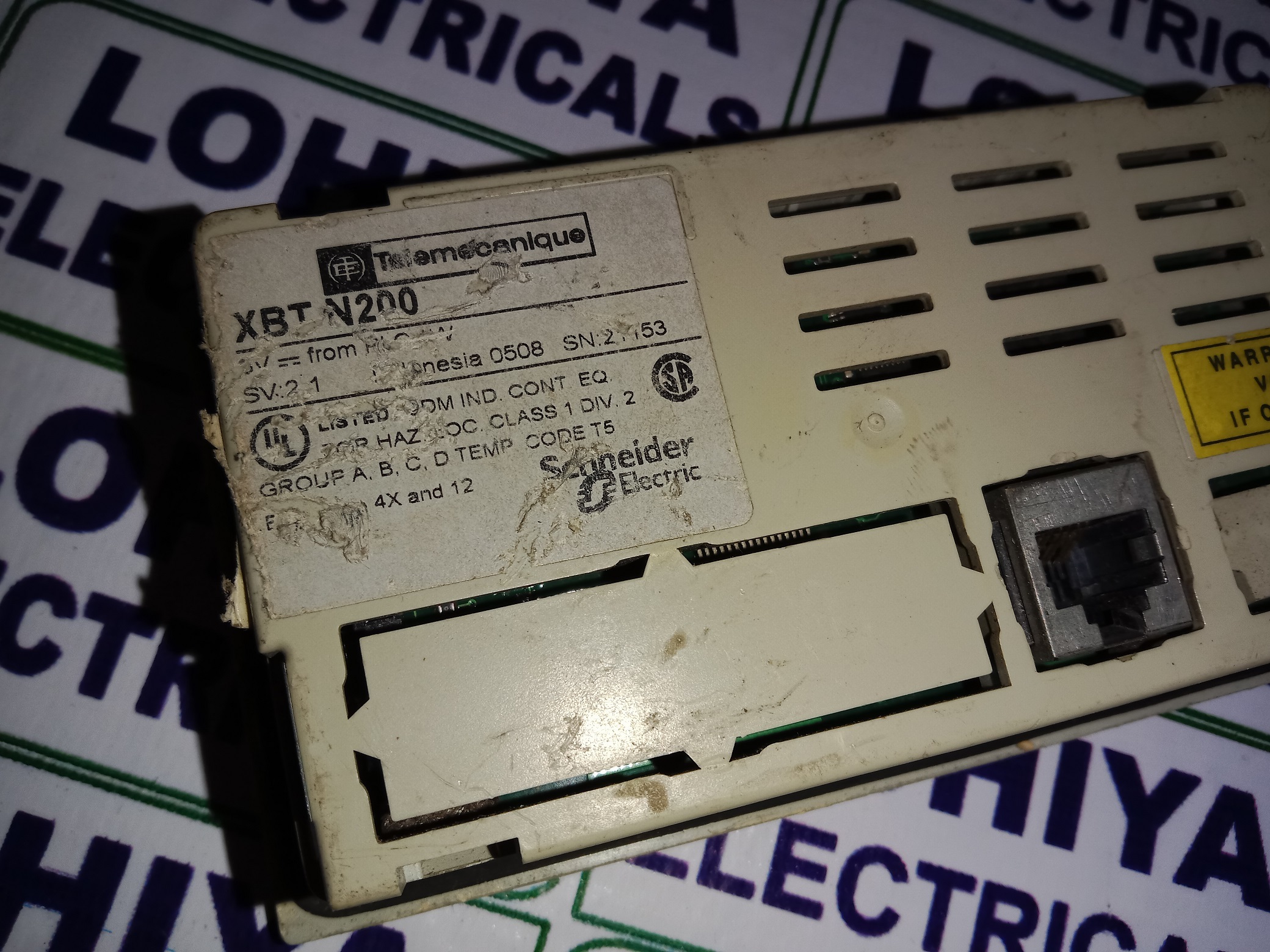 Schneider Hmi Xbt N200