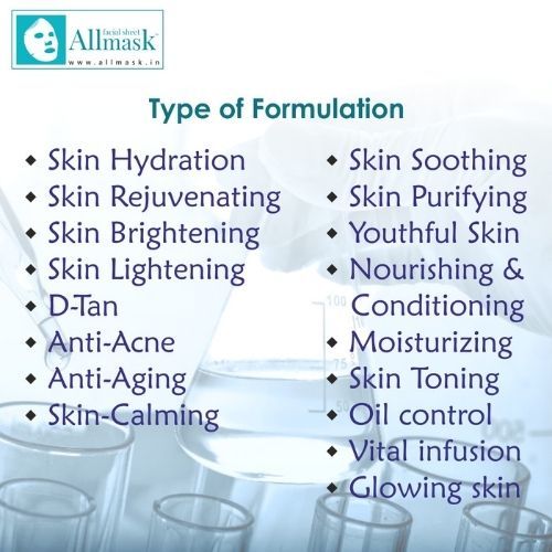 Allmask Calendula Facial Sheet Mask Age Group: Women