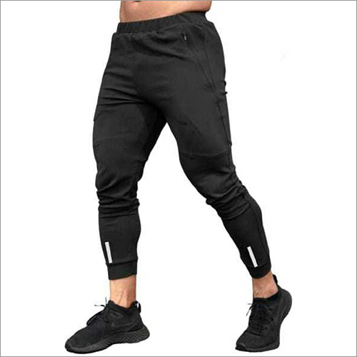 Black Slim Fit Jogger Track Pant