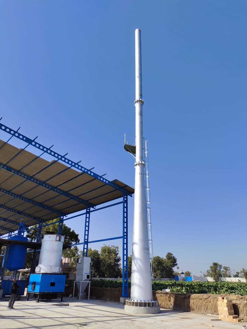 Industrial Chimney Duct Diameter: 10 Inch (In)
