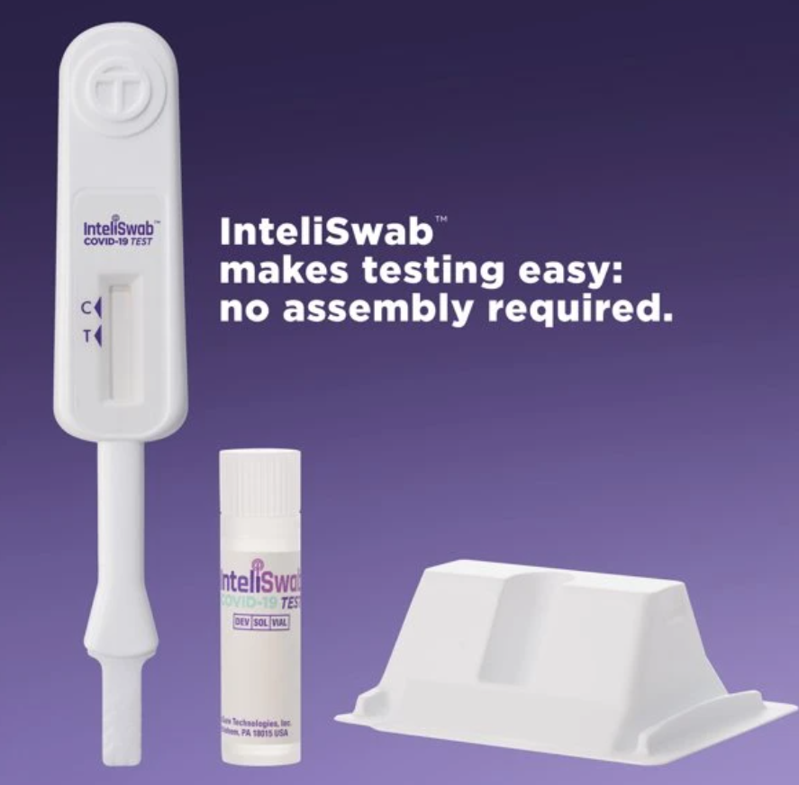 Orasure Inteliswab Covid-19 Rapid Tests