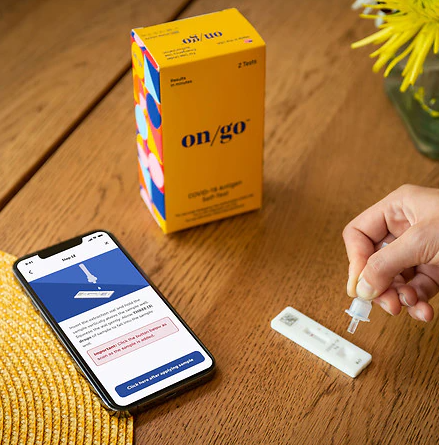 On/go Covid-19 Antigen Self-test Kit At Home