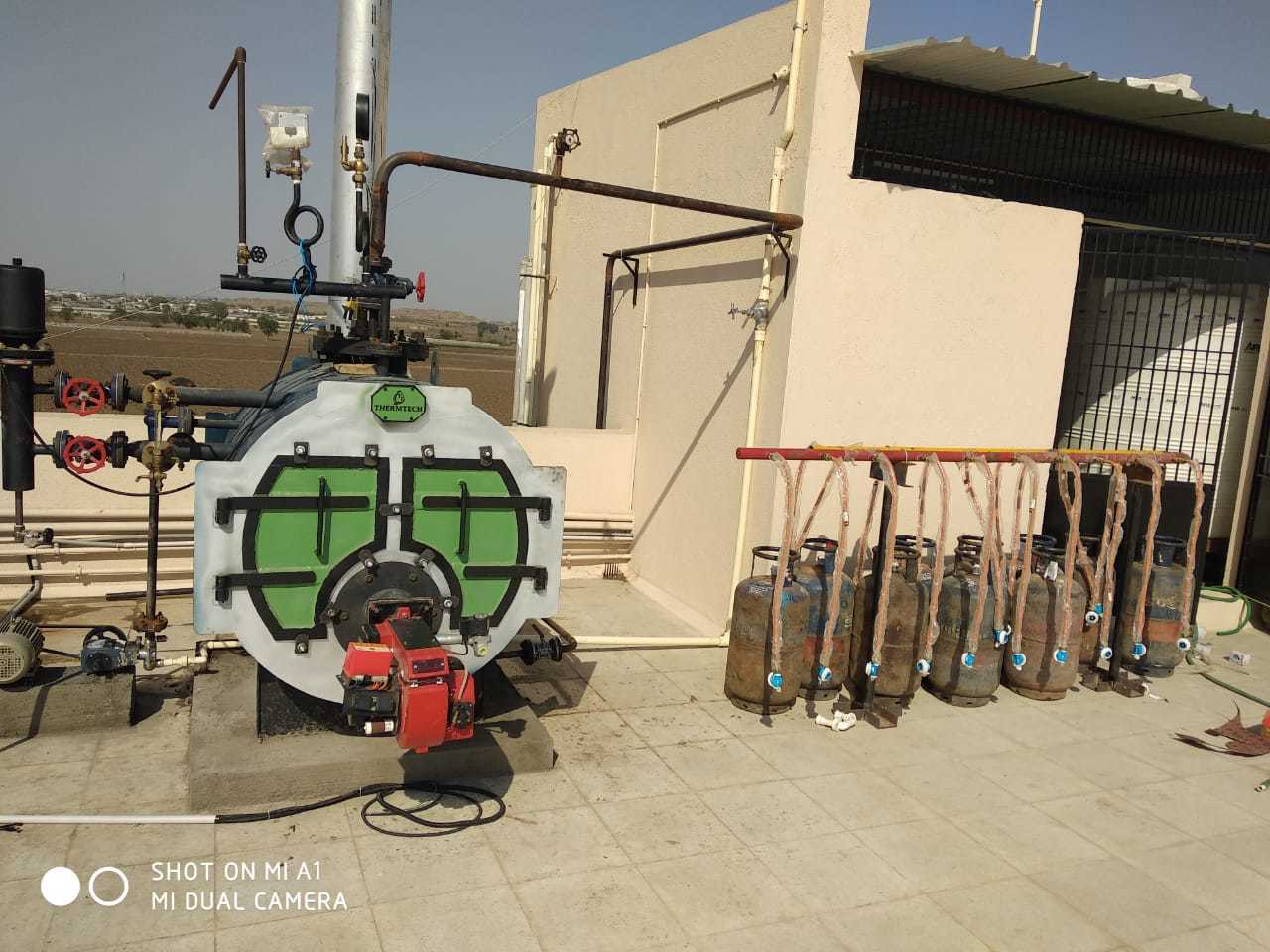 Gas Fired Ibr Steam Boiler Capacity: Upto 3000 Kg/hr