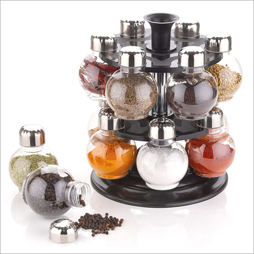 Spice Rack - ABS Plastic Material | Durable, Versatile Storage Solution for Kitchen Organization