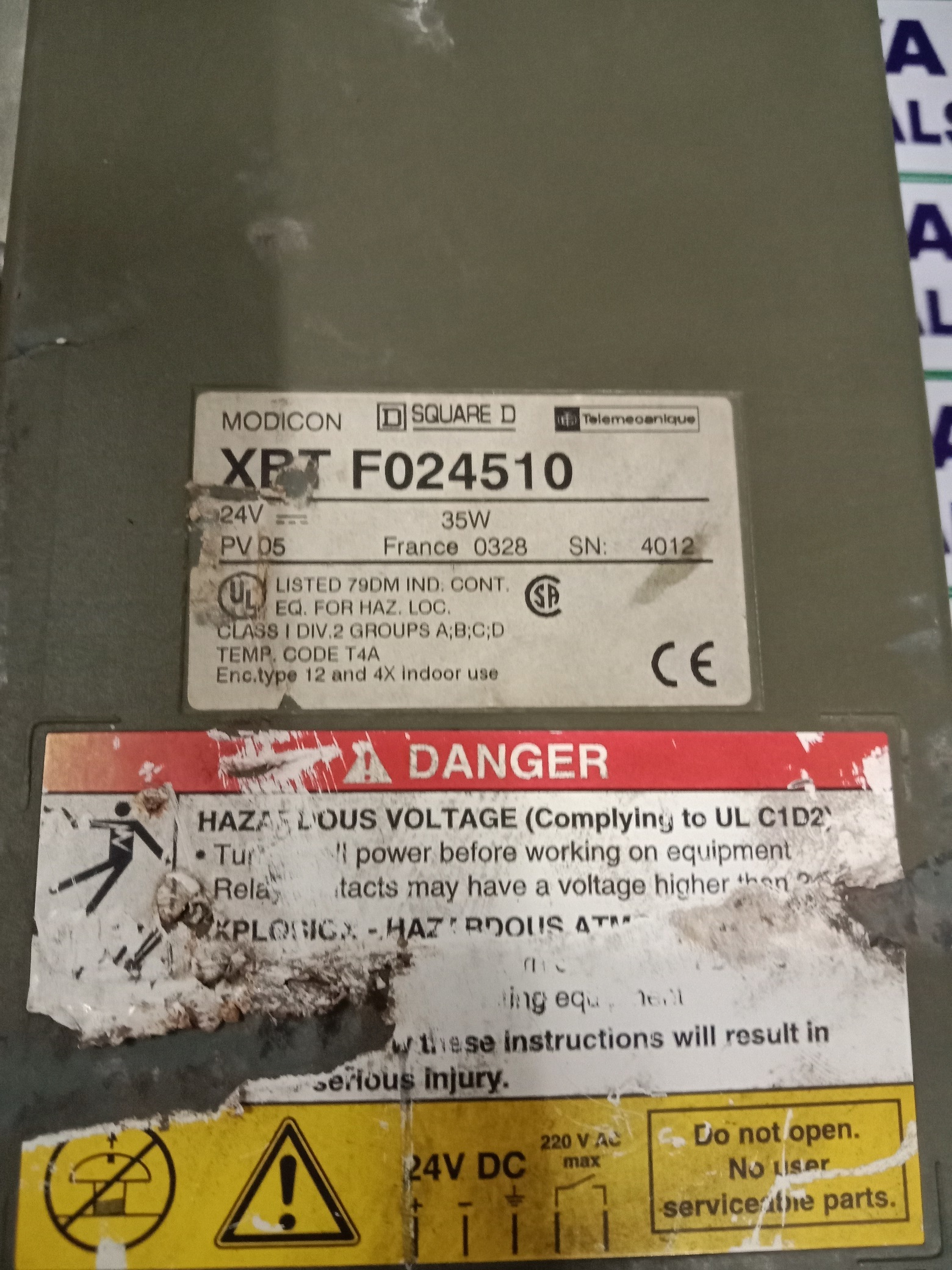 Schneider Hmi Xbt F024510