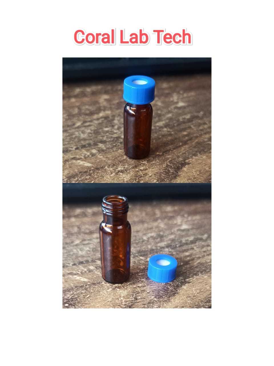 Hplc Vial 1.5 Ml(1.5ml 9mm Short Thread Vial Nd9) - Color: Clear