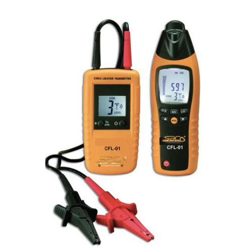 Digital Cable & Fault Locator - 220v/50hz | Portable Signal Detection, Conductor Tracing, Short Circuit Identification, Auto Power Off, Backlit Display, 1-year Warranty