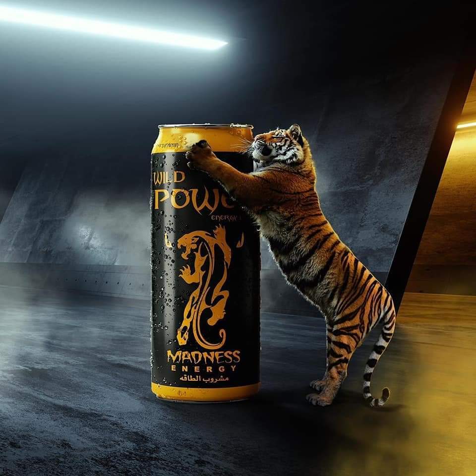 Energy Drink - 250ml Aluminum Can | 150mg Caffeine, 35g Sugar, Essential Vitamins