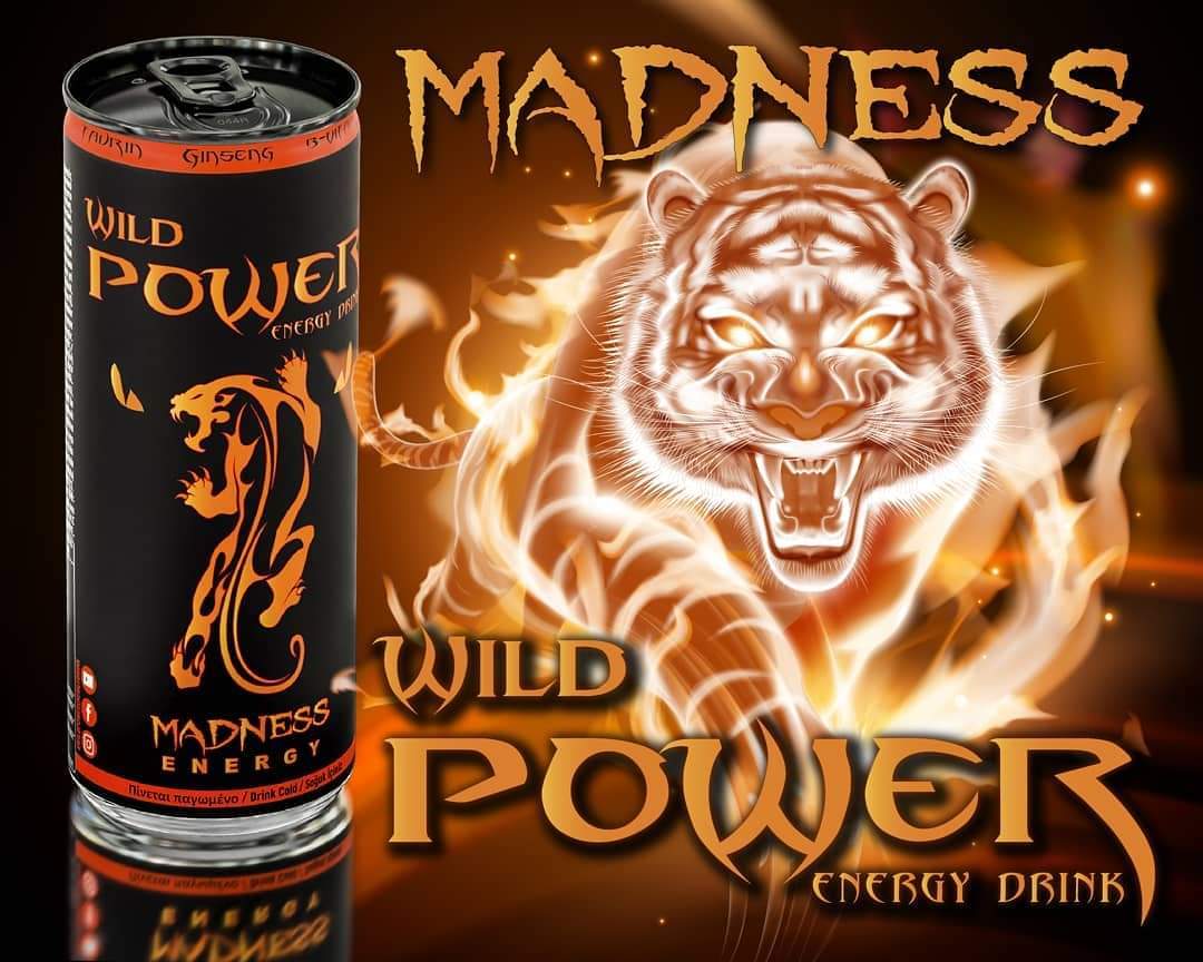 Energy Drink - 250ml Aluminum Can | 150mg Caffeine, 35g Sugar, Essential Vitamins