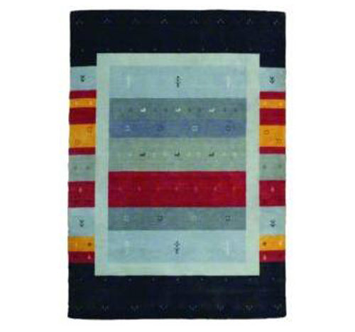 Gabbeh Rugs Back Material: Woven Back