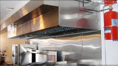 Electrical Cabinet Fire System - Color: Red