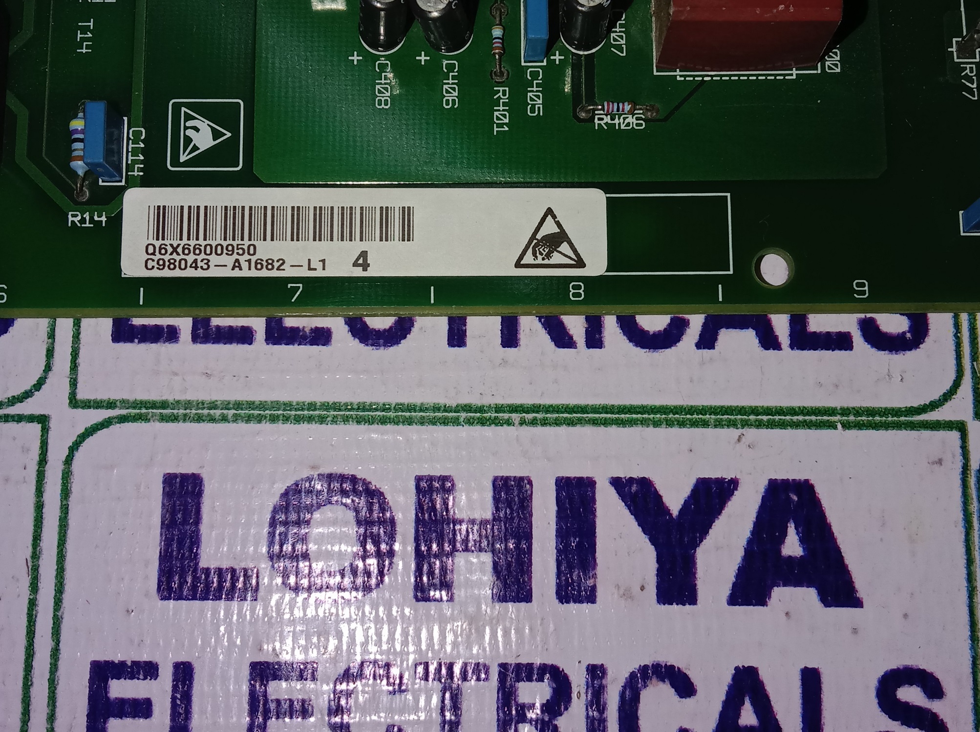 Siemens Inverter Pcb C98043-a1682-l1