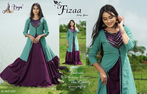 All Season Party Wear Gown Fizaa