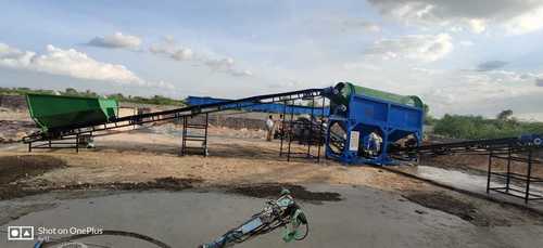 Rotary Trommel Screen - Steel, Variable Dimensions | Customizable Screen Size, Adjustable Rotation Speed, Variable Motor Power, Adjustable Discharge Height