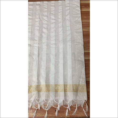 Dyeable Chanderi Dupatta - Lightweight Chanderi Fabric, All-Season Casual Wear | Washable, Perfect for Indian Ethnic Wear