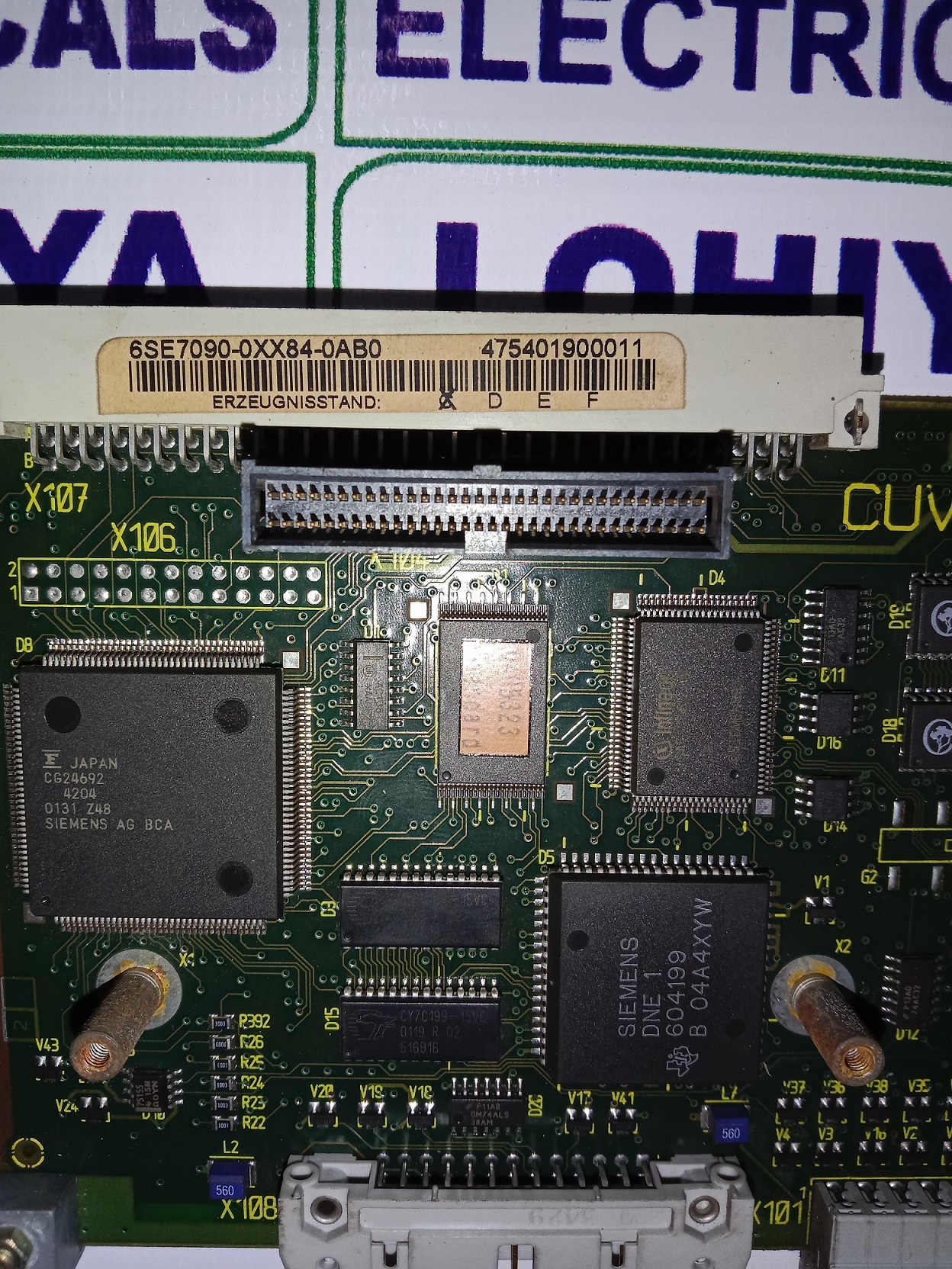 Siemens Inverter Pcb 6se7090-0xx-0ab0