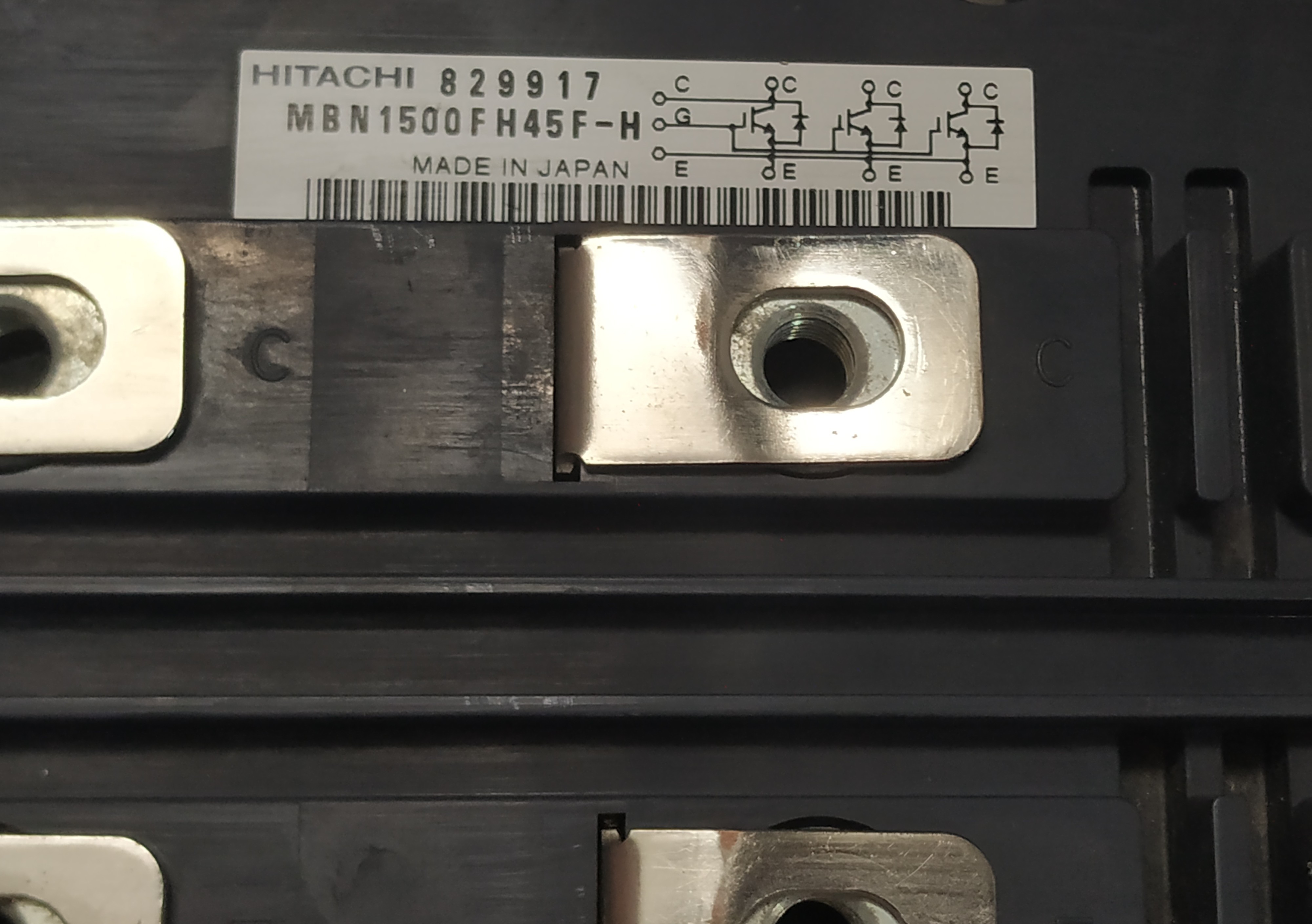 Hitachi Igbt Mbn1500fh45f-h