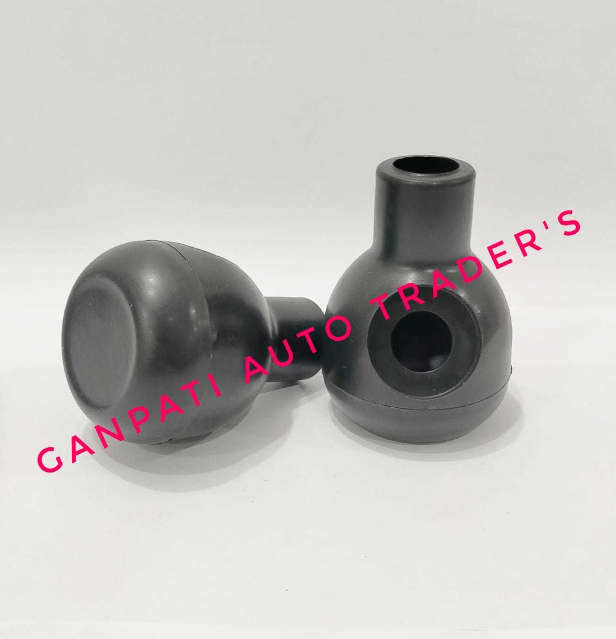 Black Jcb Lever Knob ( Without Thread )