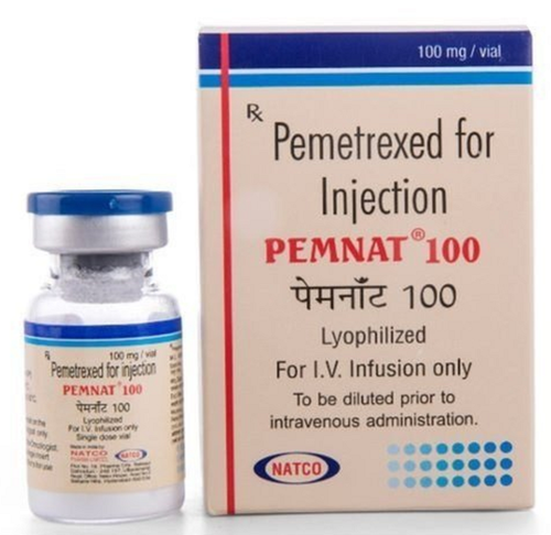Pemetrexed 100Mg Injection Store In A Refrigerator (2 - 8A C). Do Not Freeze.