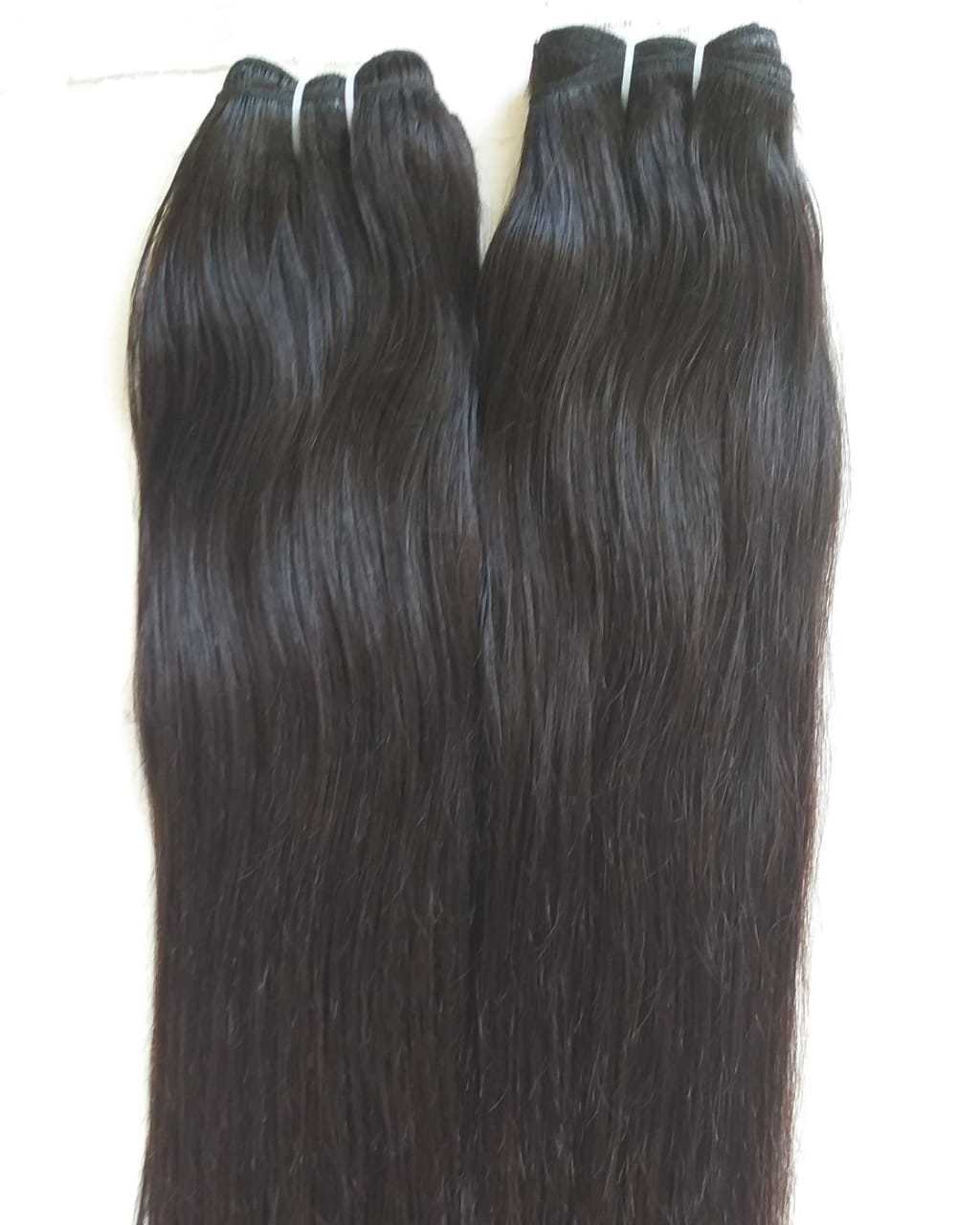 Weaving Single Donor Natural Silky Straight Hair