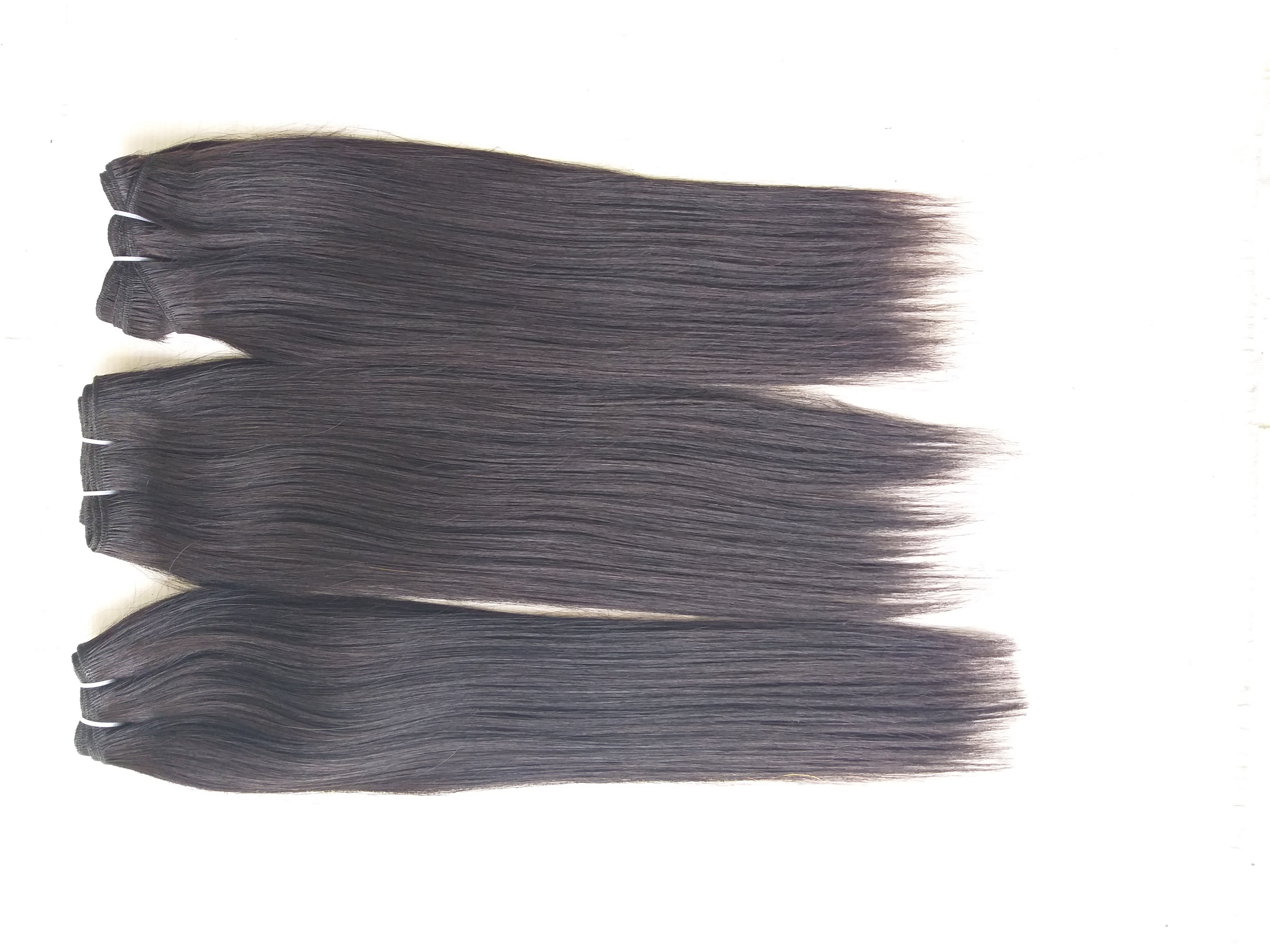 Weaving Single Donor Natural Silky Straight Hair
