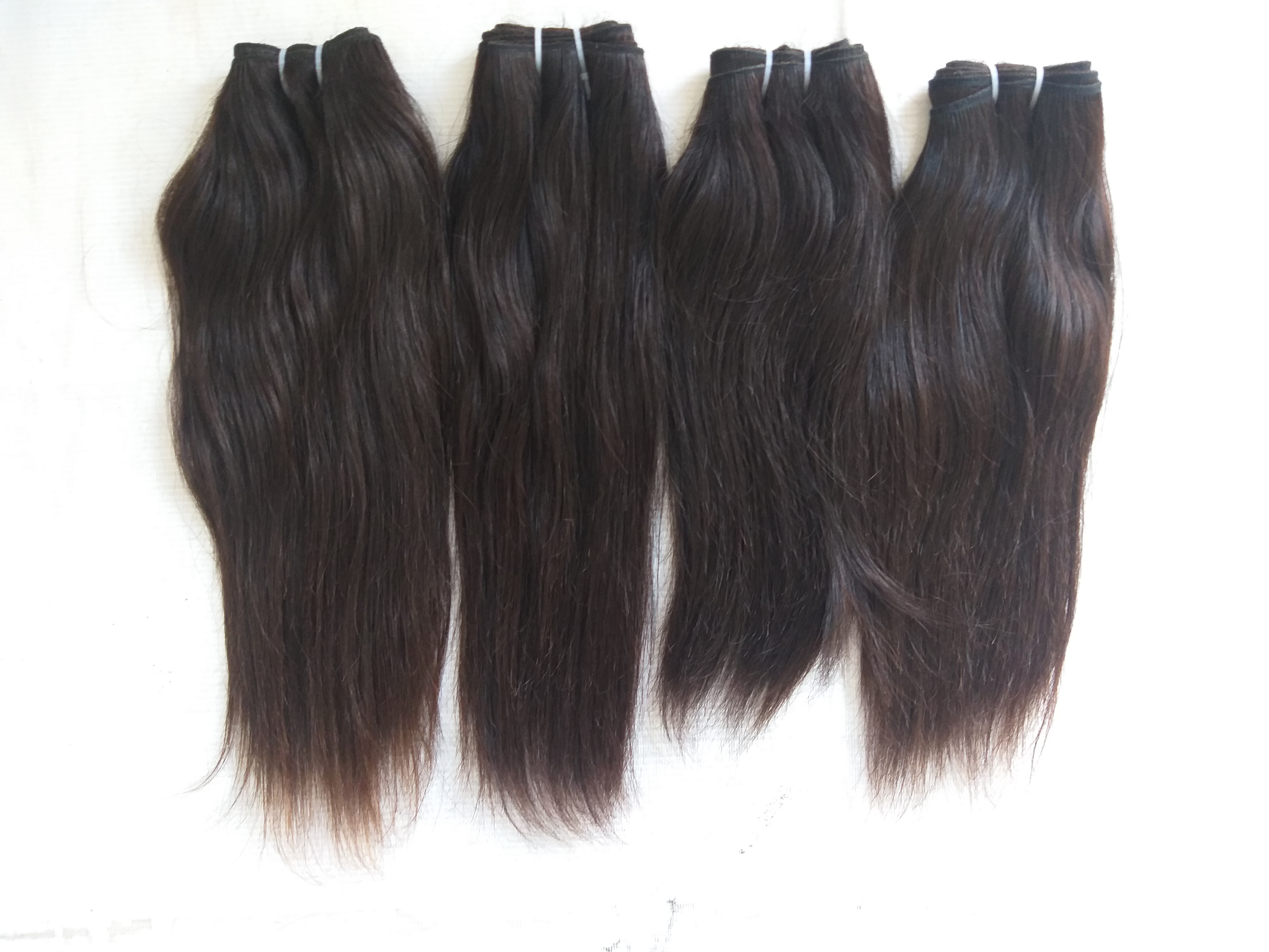 Weaving Single Donor Natural Silky Straight Hair