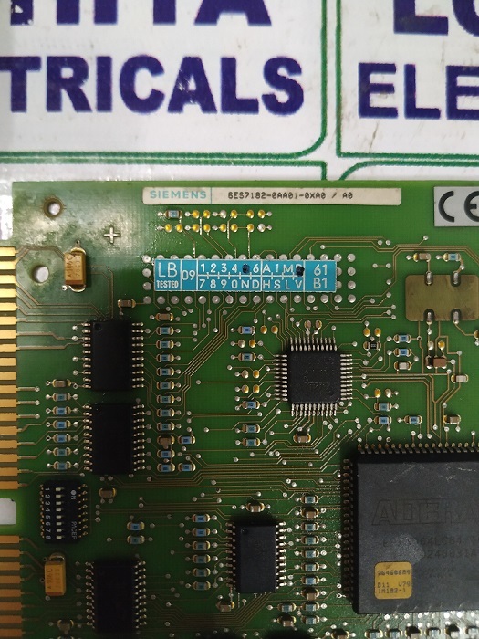 Siemens 6es7182-0aa01-0xa0 Pcb Card